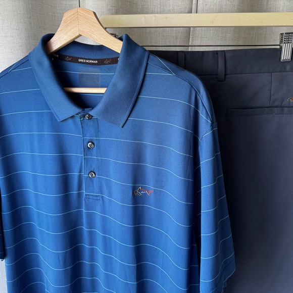 Greg Norman Golf Polo & Shorts Set | XL Shirt & 38 Shorts - Picture 3 of 12